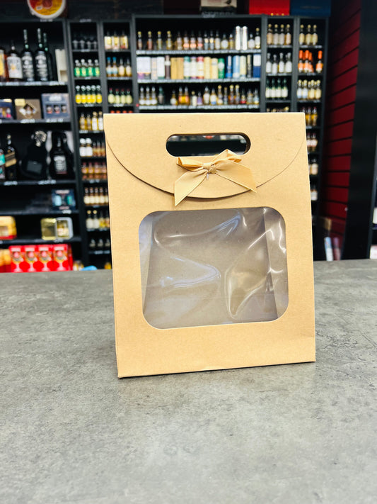 Kraft small gift bag 24x19x9cm