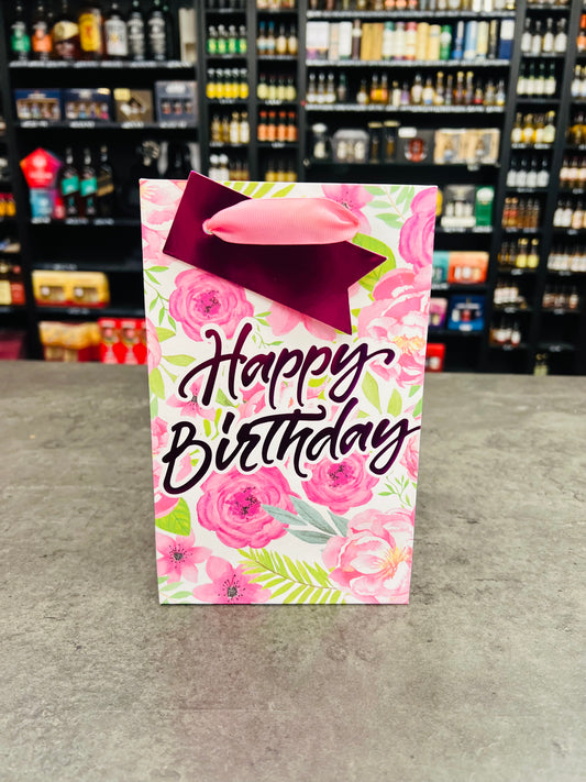 Pink Happy Birthday Gift Bag